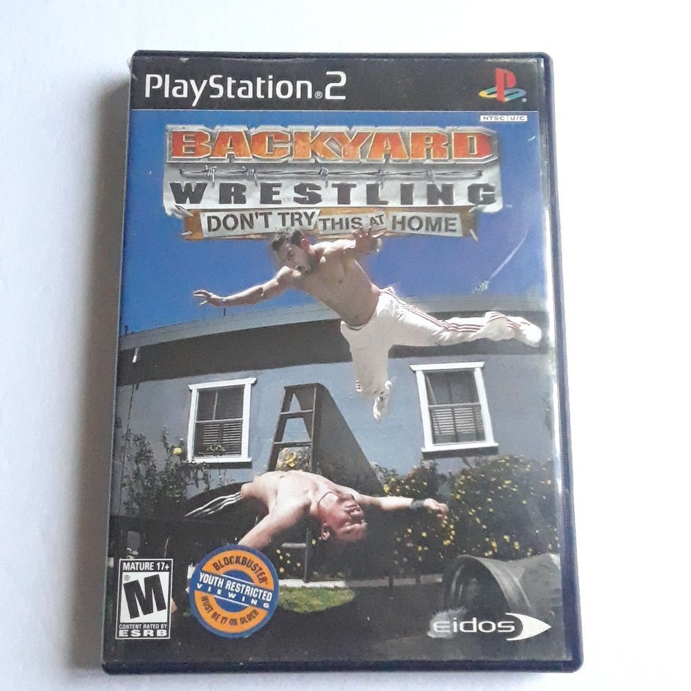 Backyard Wrestling Don't Try This At Home - Playstation 2 Game PS2